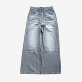 LIGHT FADED GREY JEANS