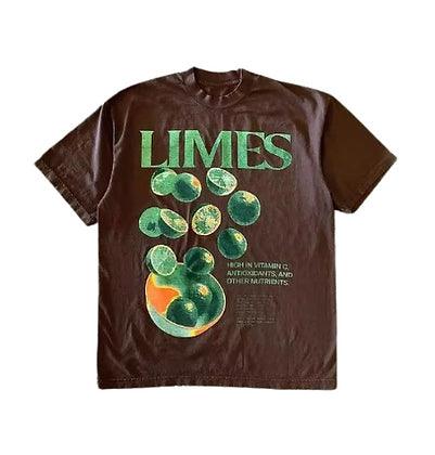 Limes Graphic Print Shirt - Plugzau