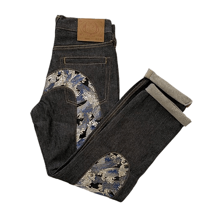 Evisu Print Jeans - Plugzau