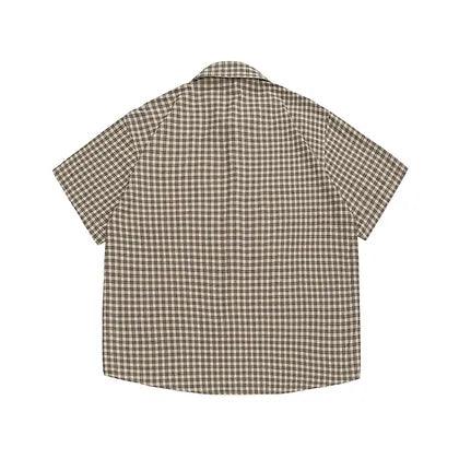 Retro Flannel Button Up - Plugzau