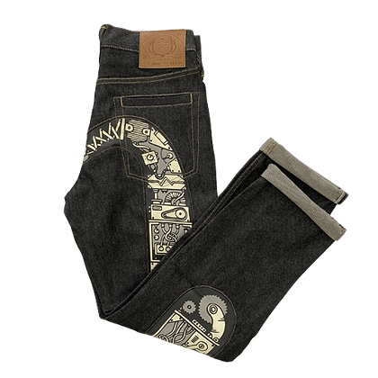 Evisu Print Jeans - Plugzau