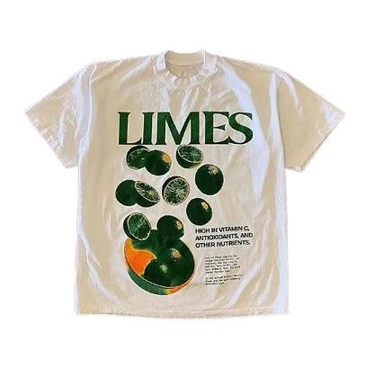 Limes Graphic Print Shirt - Plugzau