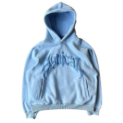 Y2k Puff Print Hoodies - Plugzau