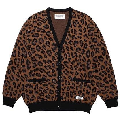 Wacko Maria Leopard Print Cardigan - Plugzau