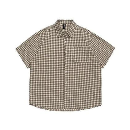 Retro Flannel Button Up - Plugzau