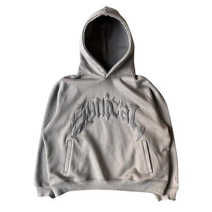 Y2k Puff Print Hoodies - Plugzau