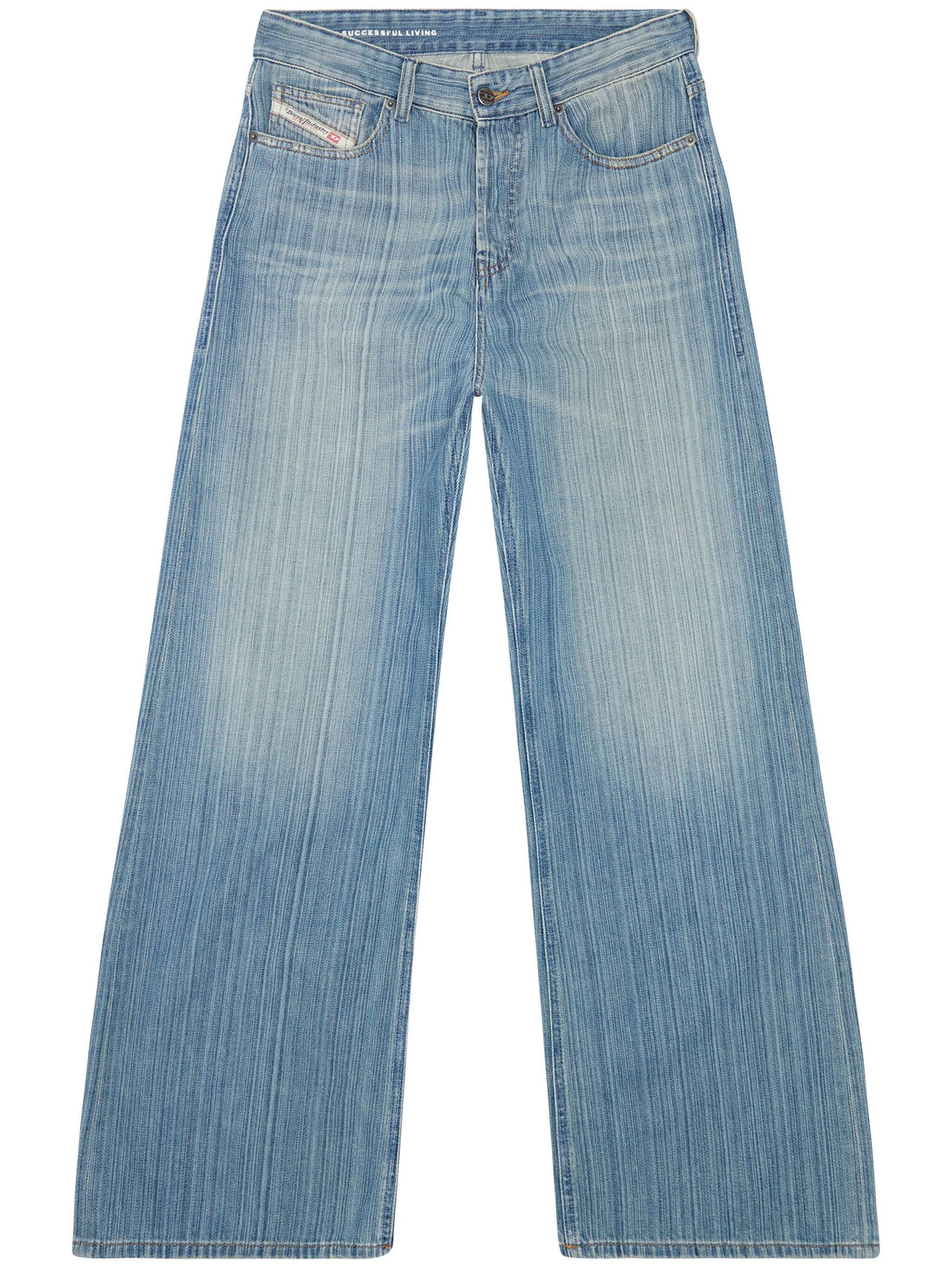 Relaxed Washed Diesel Jeans - Plugzau