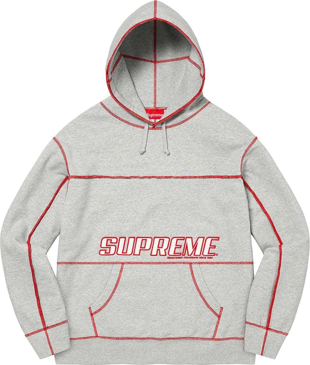 Supreme Coverstitch Hoodie - Plugzau