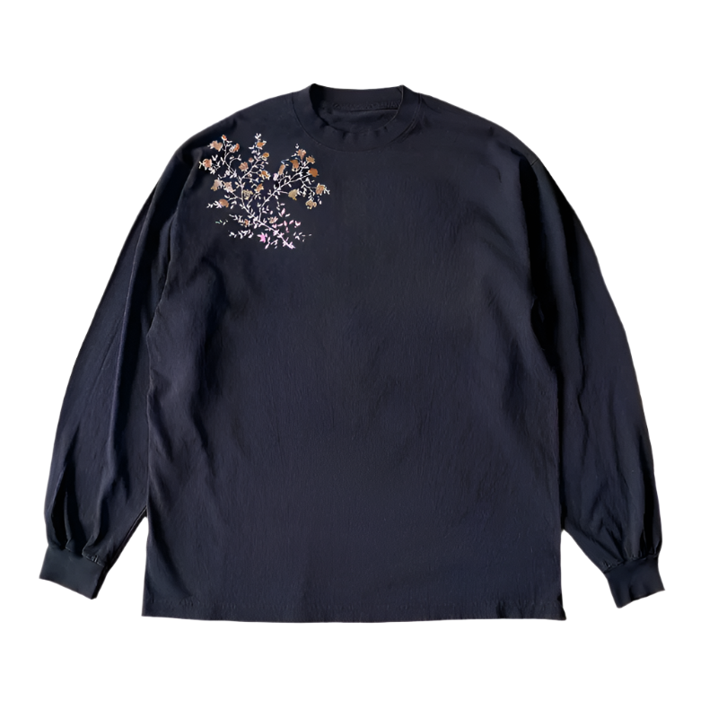 Blossom Graphic Vintage Long Sleeve