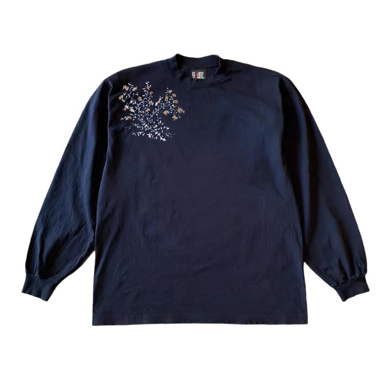 Blossom Graphic Vintage Long Sleeve