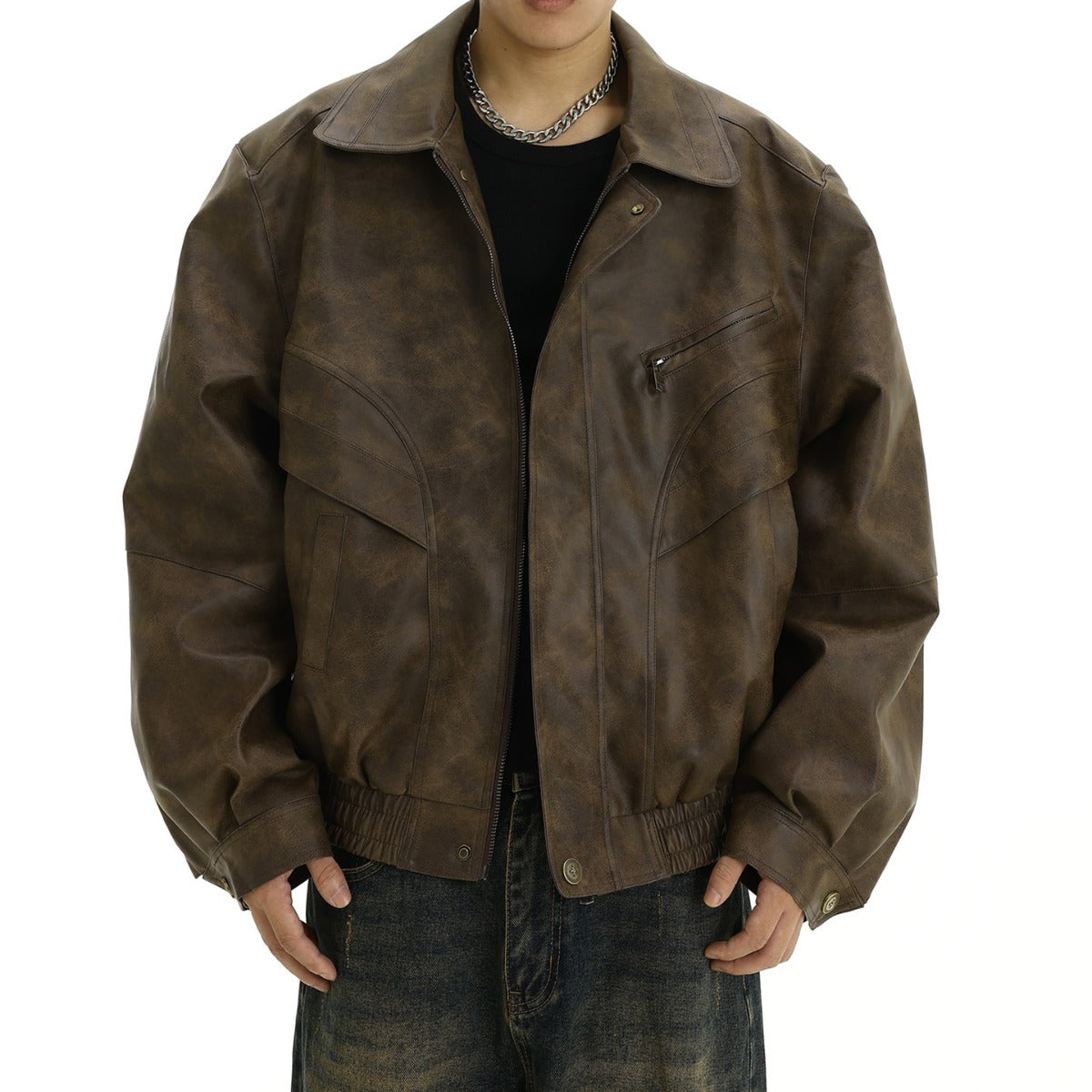 Brown Vintage Leather Jackets