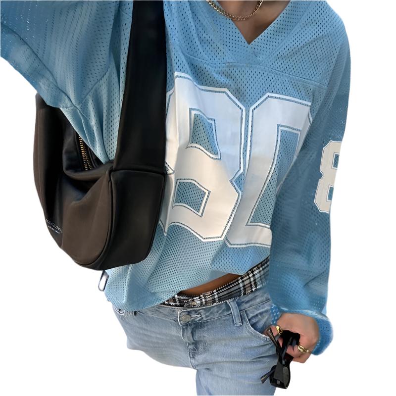 80 Football Mesh Long Sleeve