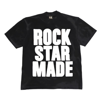 Rock Star Made Print Shirt