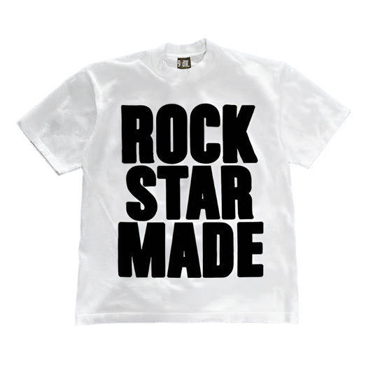 Rock Star Made Print Shirt