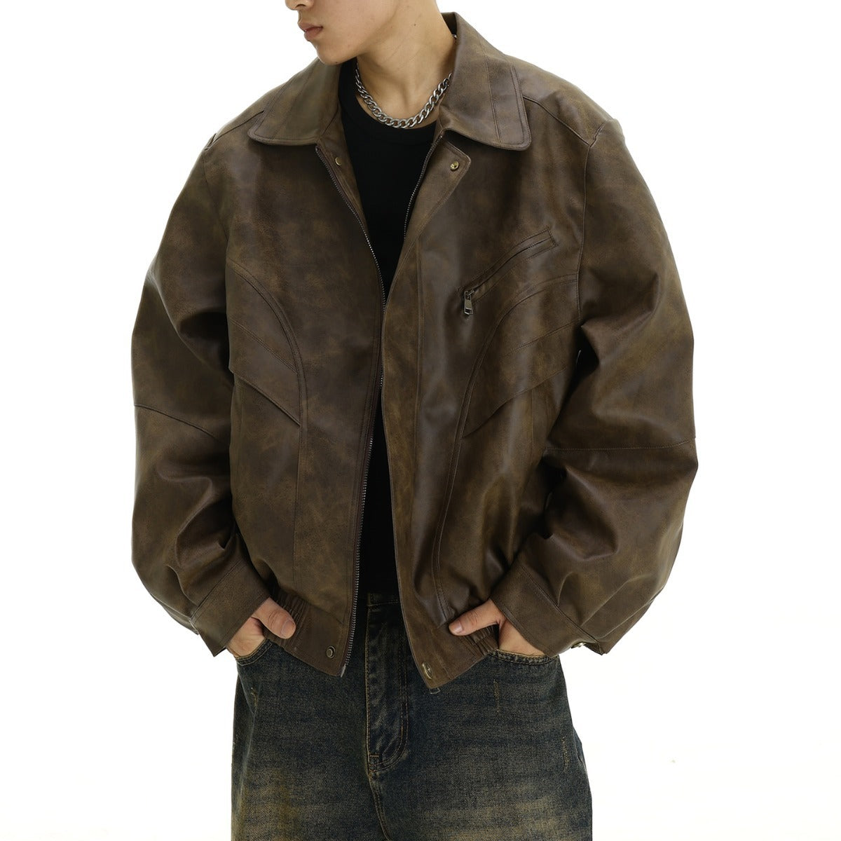 Brown Vintage Leather Jackets