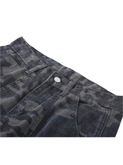 Dark Camo Cargo Pants