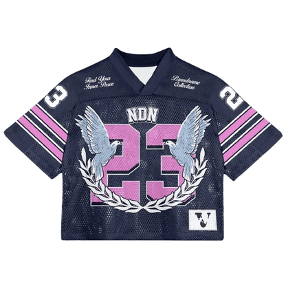 Graphic Y2k Mesh Jerseys - Plugzau