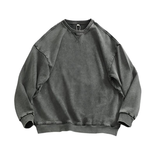 Heavy Plain Washed Sweatshirts