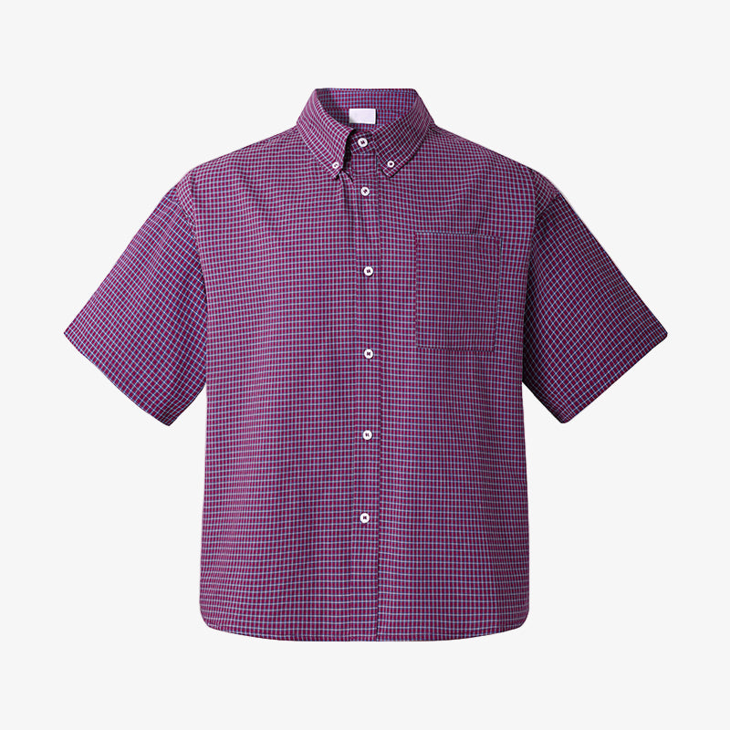 RETRO FLANNEL BUTTON UP - Plugzau