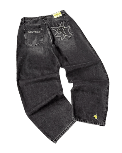 P - Project Wide Leg Jeans - Plugzau