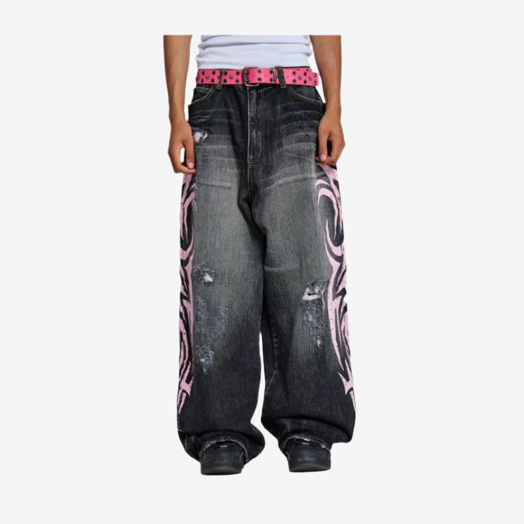 JADED LONDON PINK BLADE JEANS