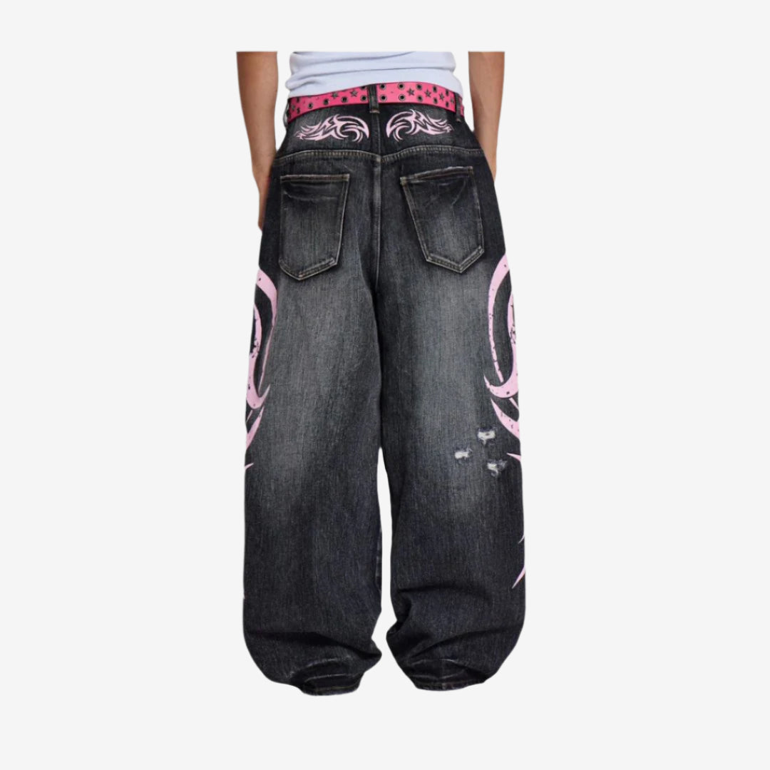 JADED LONDON PINK BLADE JEANS