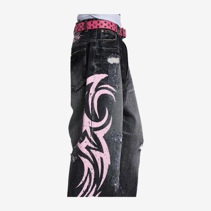 JADED LONDON PINK BLADE JEANS