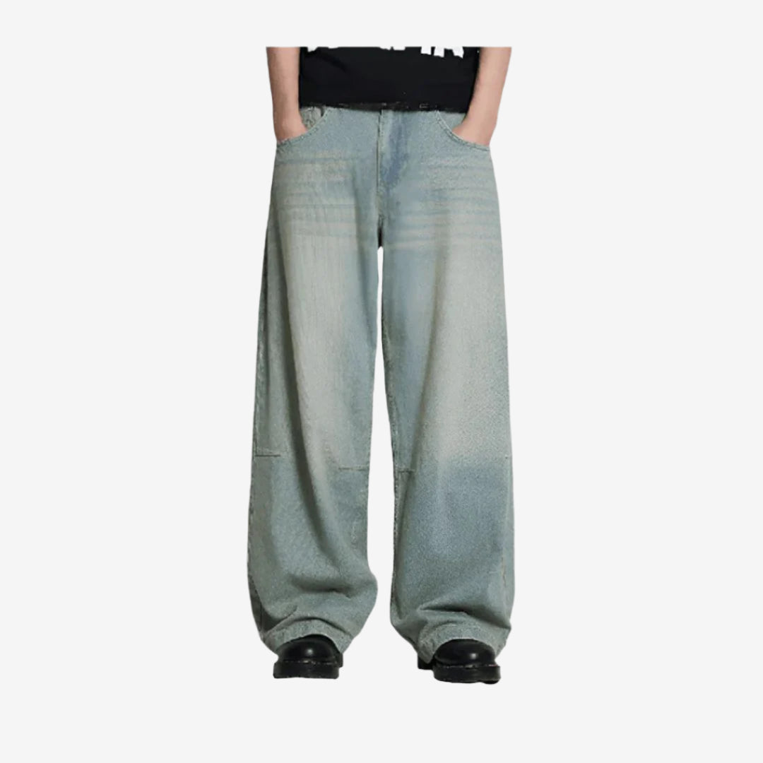 JADED LONDON WASHED DENIM JEANS - Plugzau