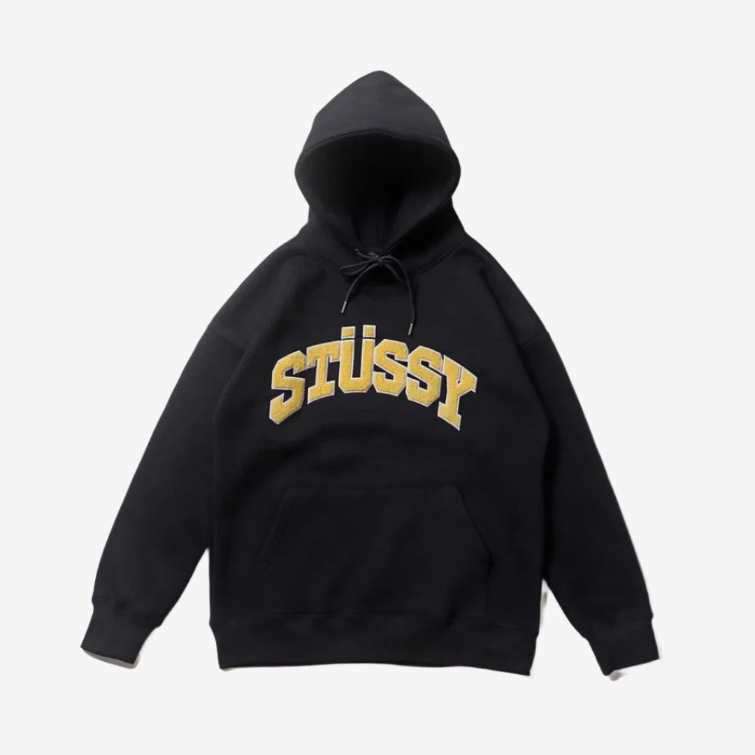 STUSY VINTAGE EMBROIDERED HOODIE