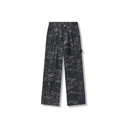 Dark Camo Cargo Pants