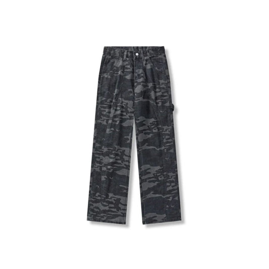 Dark Camo Cargo Pants