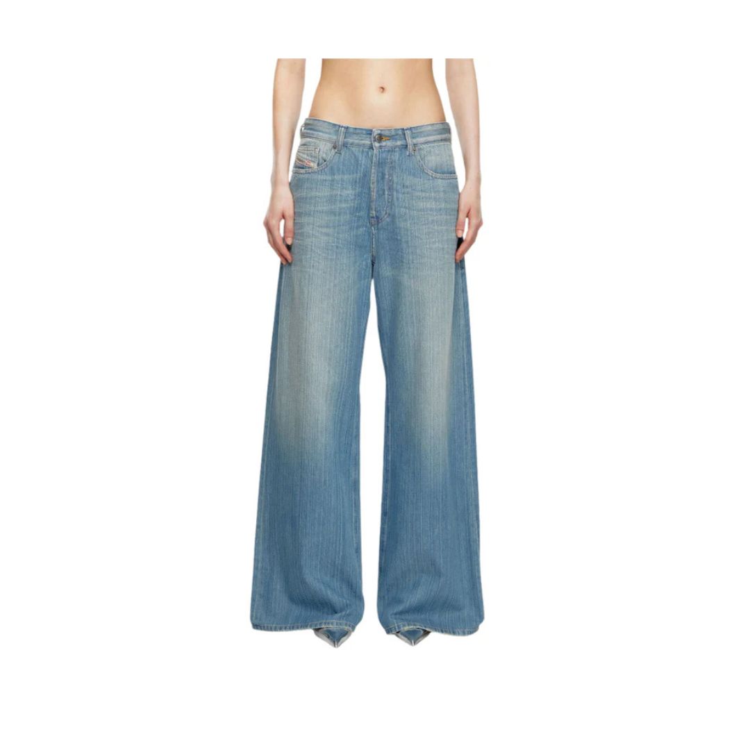 Relaxed Washed Diesel Jeans