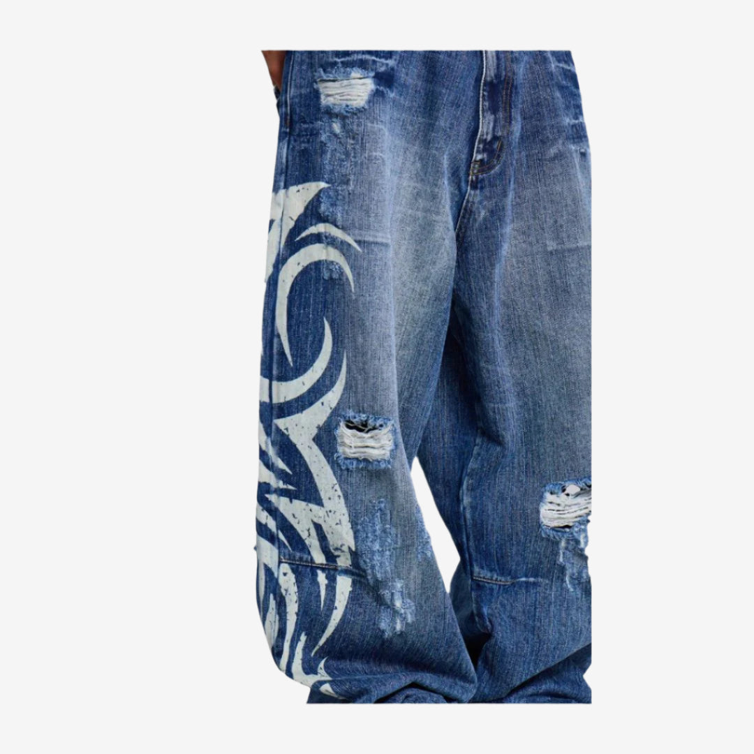 JADED LONDON BLUE BLADE JEANS