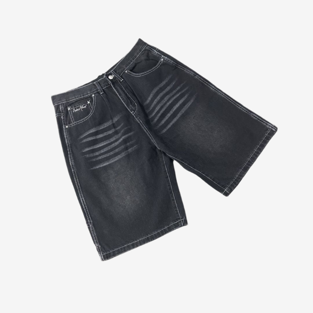 BAGGY BROKEN PLANET JORTS