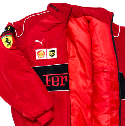 Vintage Ferrari F1 Jacket Red