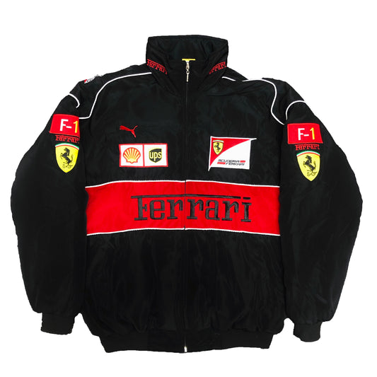 Vintage Ferrari F1 Jacket Black