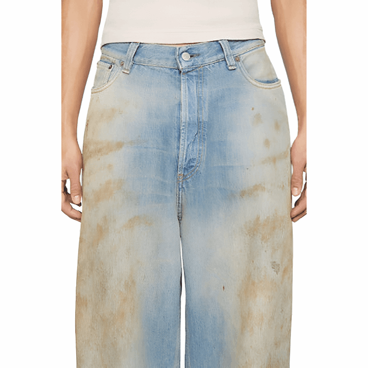 Vintage Jeans Women | Acne Studio Mud Wash Jeans | Plugzau