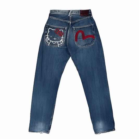 Evisu x Hello Kitty Jeans - Plugzau