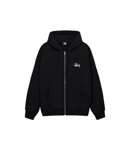 Plain Stuscy Zip Up Hoodies - Plugzau