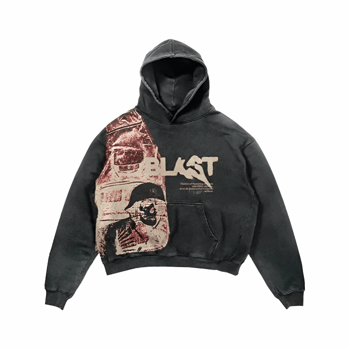 Blast Graphic Hoodie - Plugzau